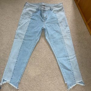 American Eagle Plus Size Cropped Jeans